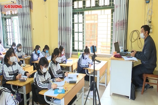 Trường học thích ứng linh hoạt với dịch bệnh